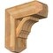 Ekena Millwork Balboa Craftsman Rough Sawn Bracket w/ Offset Brace, Western Red Cedar, 8"W x 20"D x 20"H BKT0806X20X20BOA04RWR - alternate 1